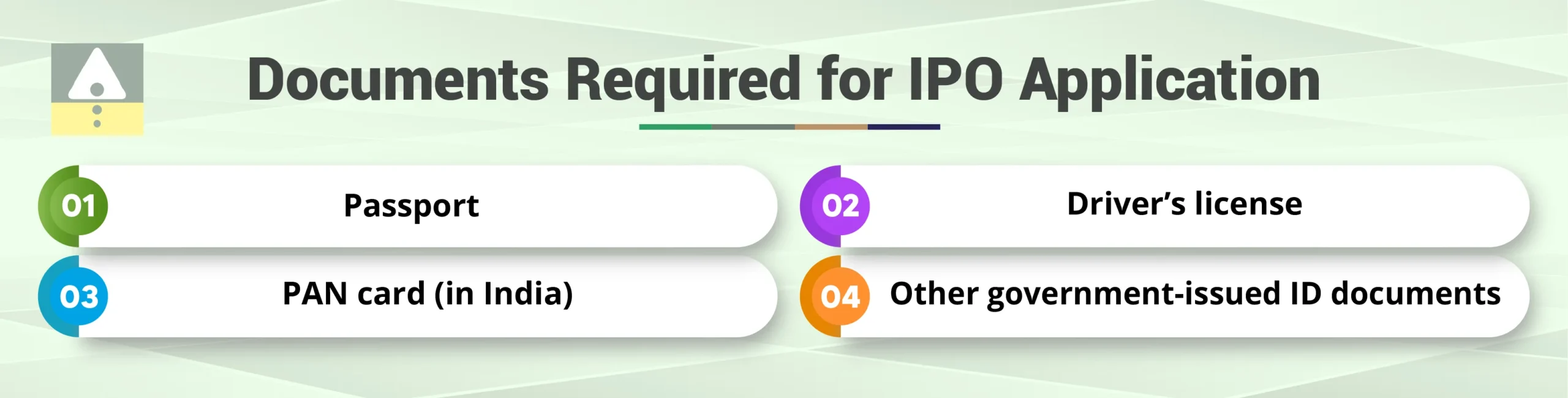 Documents Required for IPO Application Documents Required for IPO Application