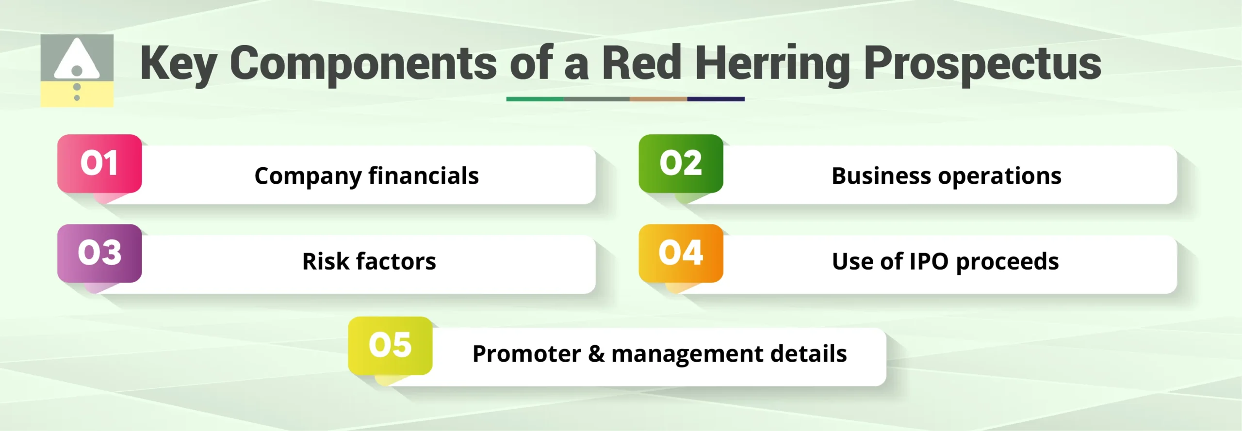 Key Components of a Red Herring Prospectus