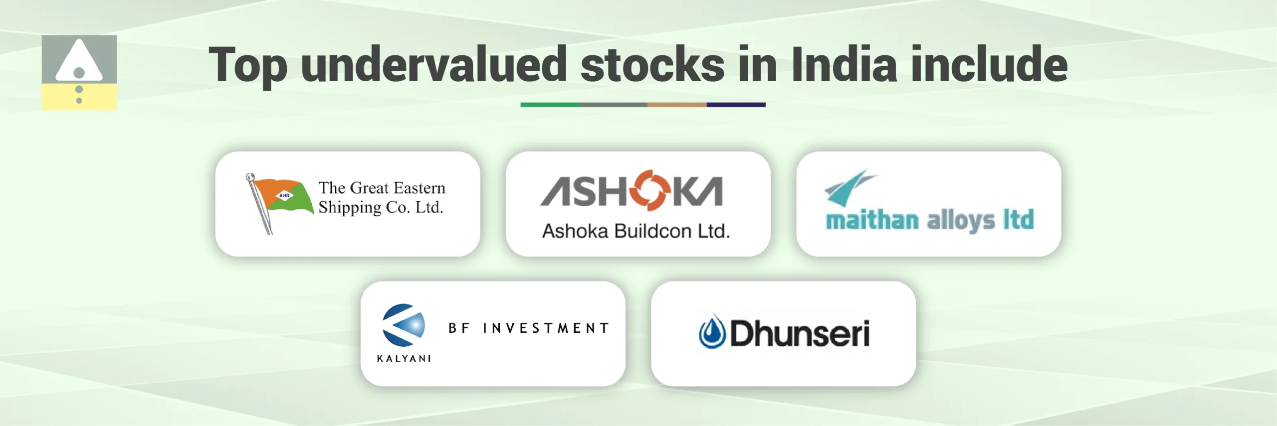 Best Undervalued Stocks in India