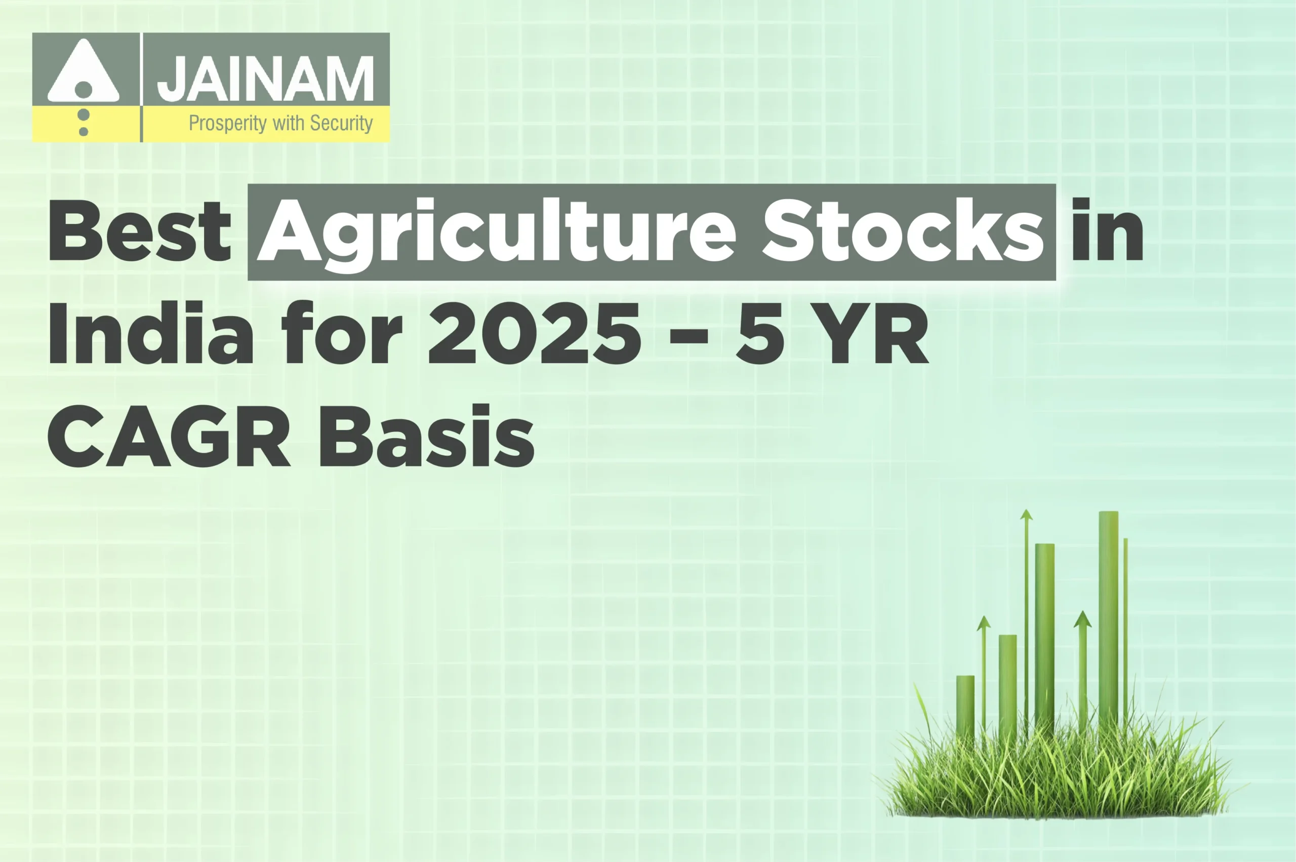 Best Agriculture Stocks in India for 2025 – 5 YR CAGR Basis