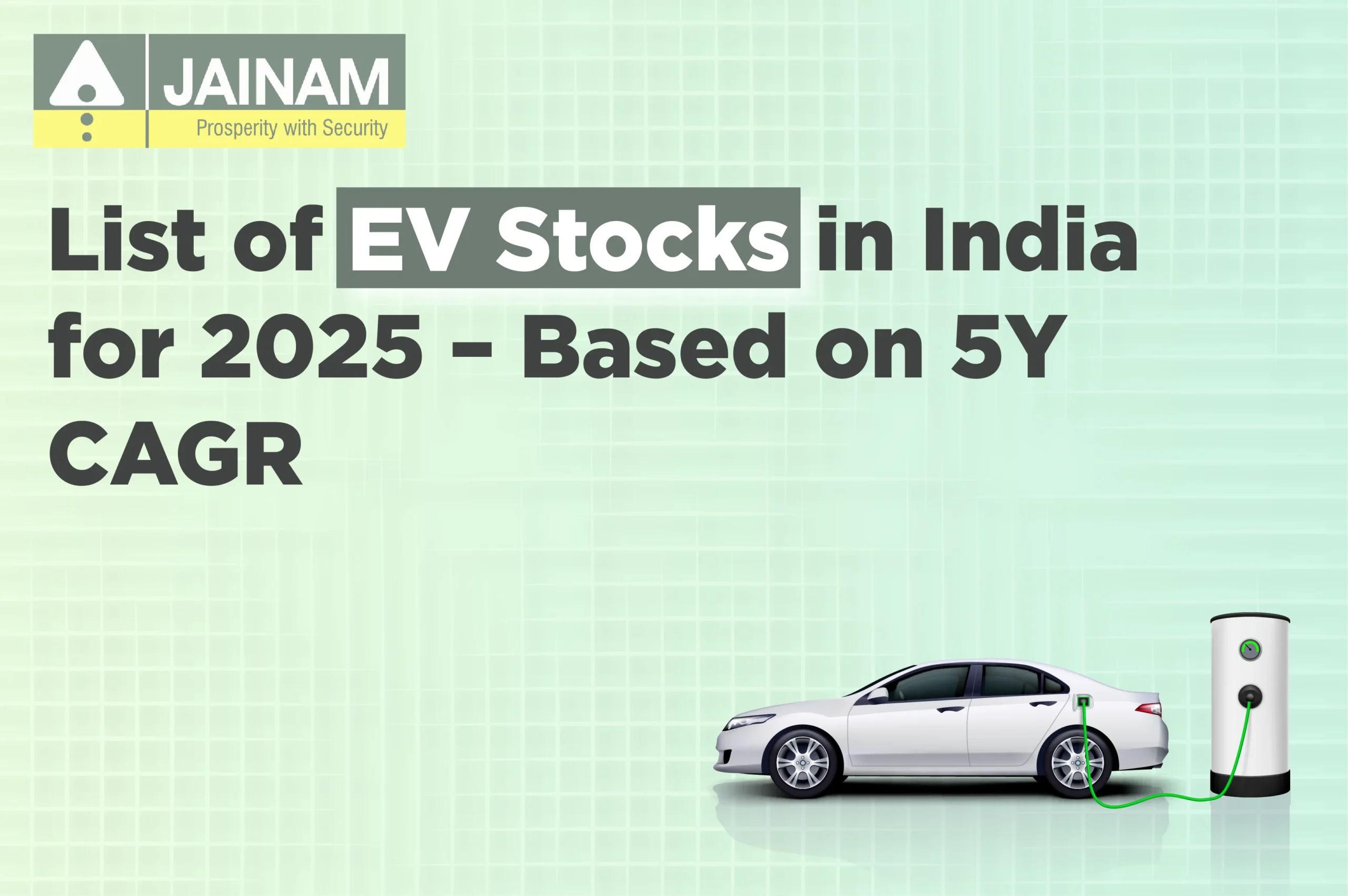 List of EV Stocks in India for 2025 – Based on 5Y CAGR