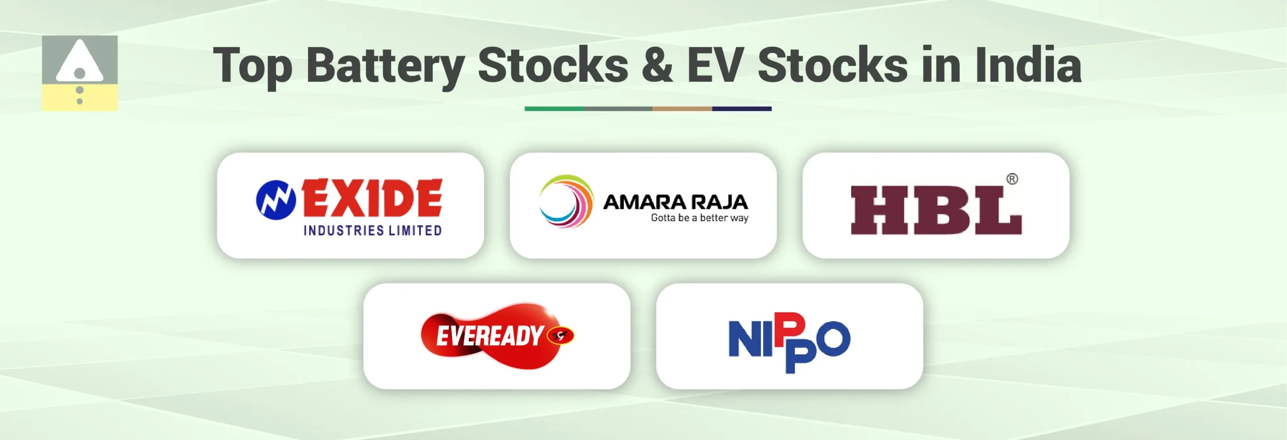 Top Battery Stocks and EV Stocks in India