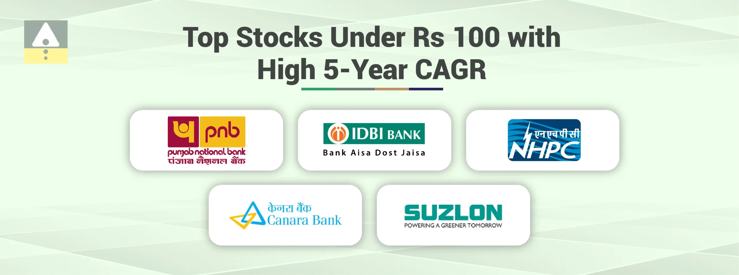 Top Stocks Under Rs 100 with High 5-Year CAGR