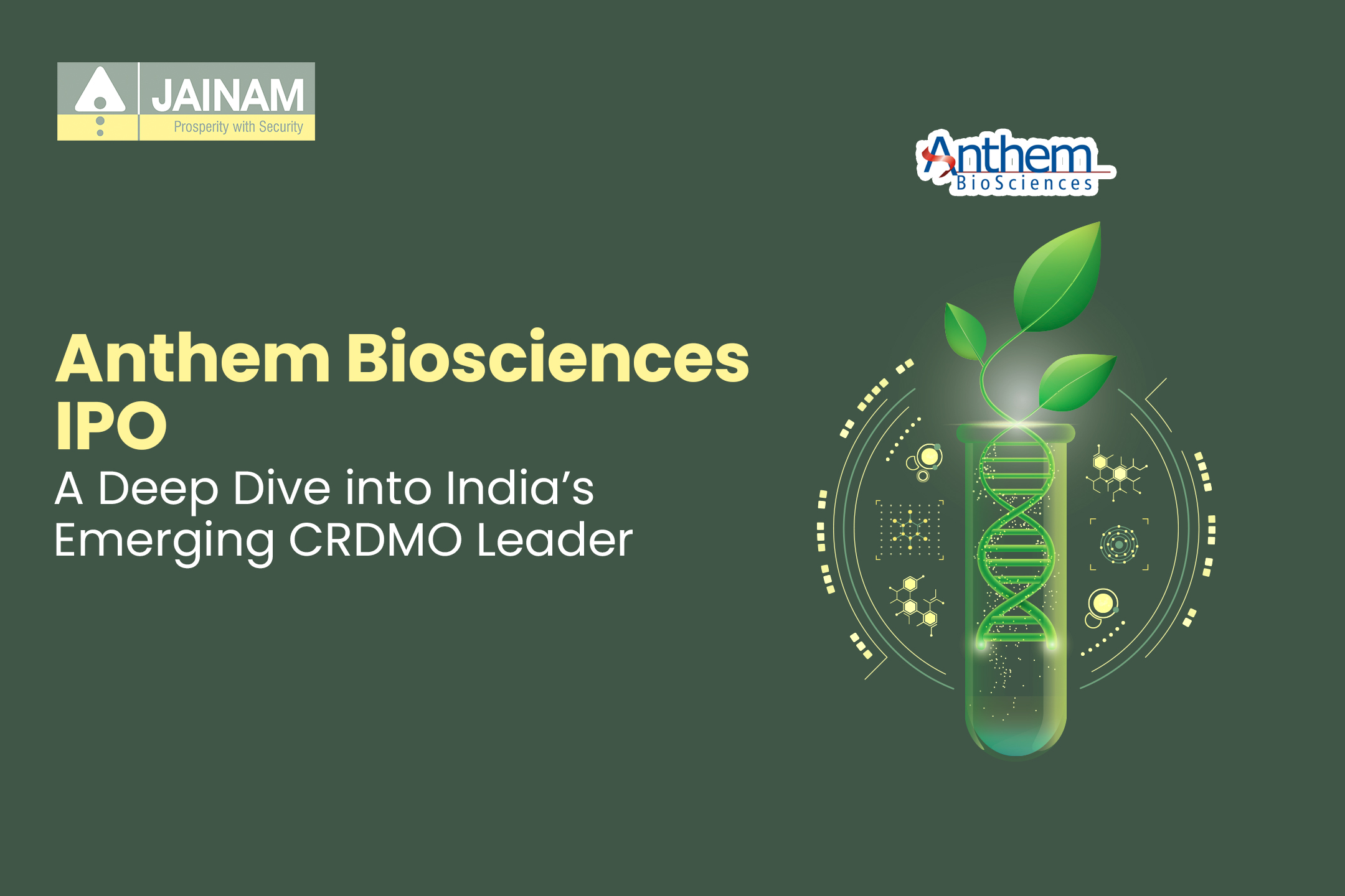 Anthem Biosciences IPO: A Deep Dive into India’s Emerging CRDMO Leader